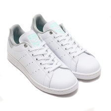 adidas Originals STAN SMITH W FTWR WHITE/SILVER MET./CLEAR MINT G27907画像