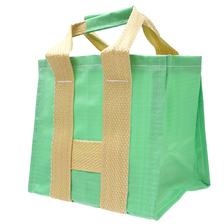 COMME des GARCONS SHIRT TOTE BAG GREENxYELLOW画像