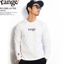 range rg EMB L/S tee -WHITE- RG18F-LS07画像