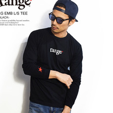 range rg EMB L/S tee -BLACK- RG18F-LS07画像