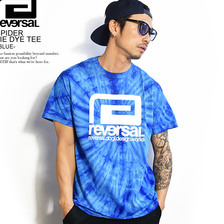 reversal SPIDER TIE DYE TEE -BLUE- RV19SS005画像