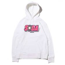 atmos &times; DJ SODA HOODIE WHITE AT19-005画像