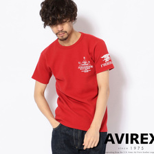 AVIREX HONEYCOMB WAFFLE NAVY SEALS C/N T-SHIRT 6193323画像