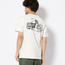 Schott CLASSIC HENLEY T-SHIRT MOTO-VILLAGE 3193054画像
