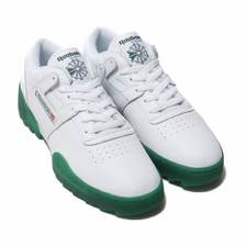 Reebok WORKOUT RIPPLE OG WHITE/DARK GREEN DV6958画像