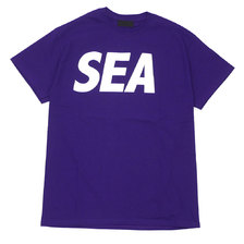 WIND AND SEA Graphic Print Tee PURPLE画像