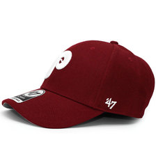 '47 Brand PHILADELPHIA PHILLIES MVP CAP BURGUNDY BCPTN-MVP19WBV-CA75画像