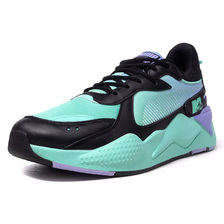PUMA RS-X TRACKS MTV GRADIENT GLOOM "MTV" "LIMITED EDITION for CREAM" E.GRN/BLK/L.PPL 370939-01画像