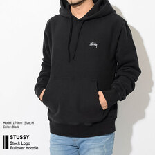 STUSSY Stock Logo Pullover Hoodie 118417/118364画像