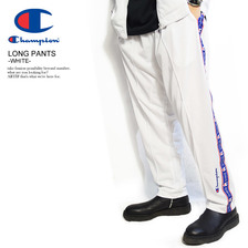 Champion LONG PANTS -WHITE- C3-P203画像