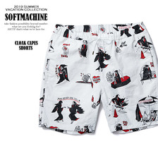 SOFTMACHINE CLOAK CAPES SHORTS画像
