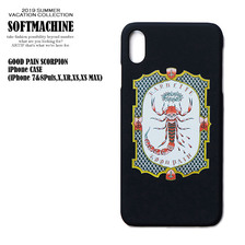 SOFTMACHINE GOOD PAIN SCORPION iPhone CASE (iPhone7&8 Plus, X, XR, XS, XS MAX)画像