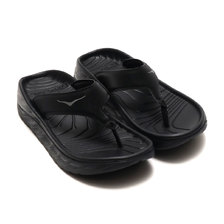HOKA ONE ONE ORA RECOVERY FLIP Black/Dark Gull Gray 1099676-BDGGR画像