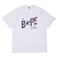 A BATHING APE 19SS MIX CAMO BAPESTA TEE WHITE 1F30110044画像