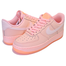 NIKE WMNS AIR FORCE 1 07 ESS crimson tint/crimson tint AO2132-800画像