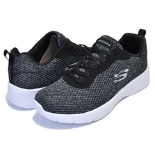 SKECHERS DYNAMIGHT 2.0 QUICK CONCEPT BLACK/WHITE 12966-BKW画像