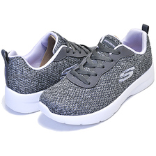 SKECHERS DYNAMIGHT 2.0 QUICK CONCEPT GREY/LAVENDER 12966-GYLV画像