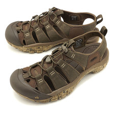 KEEN MEN NEWPORT H2 Canteen/Swirl Outsole 1020287画像