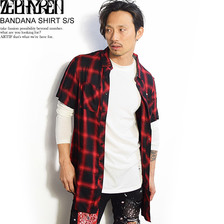 Zephyren BANDANA SHIRT S/S Z19PC22画像