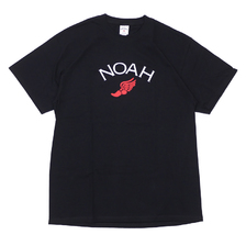 Noah 19SS Winged Foot Tee BLACK画像