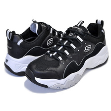 SKECHERS D LITES 3.0 BLACK/WHITE 999878-BKW画像