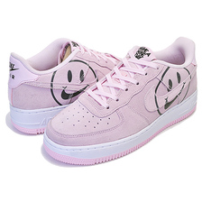 NIKE AIR FORCE 1 LV8 2(GS) pink form/pink form-black AV0742-600画像