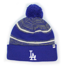 '47 Brand LOS ANGELES DODGERS CUFF KNIT BEANIE ROYAL B-FRFAZ12ACE-RY画像