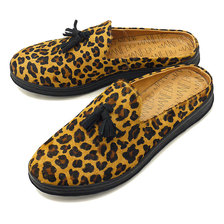 MANEBU PRAN SLIPPER HARAKO LEOPARD MNB-024H画像