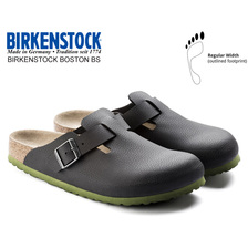 BIRKENSTOCK BOSTON BS(REGULAR FIT) DESERT SOIL BLACK 1006434画像
