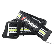 STUSSY Striped Climbing Web Belt 135157画像