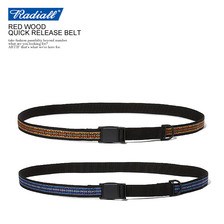RADIALL RED WOOD QUICK RELEASE BELT画像