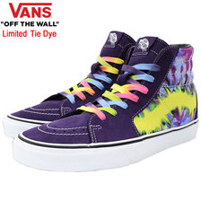 VANS Sk8-Hi Mysterioso/True White Tie Dye Limited VN0A38GEVMO画像
