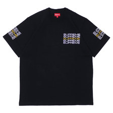 Supreme 19SS Stack Logo Tee BLACK画像