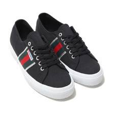 SUPERGA 2750-COTUFLAGSIDE Black-Green-Red Dk S00FD50画像