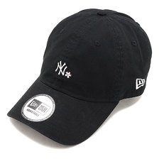 NEW ERA 9THIRTY クロスストラップ 桜 ニューヨーク・ヤンキース ブラック &times; ホワイト 12018992画像