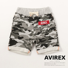 AVIREX KIDS CAMO HARF PANT 421019107画像