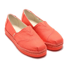 TOMS ALPARGATA ON ROPE Persimmon Canvas 10013499-ORG画像