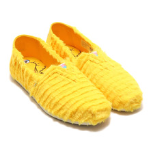 TOMS ALPARGATA Yellow Big Bird Faux Feathers 10013642-YEL画像