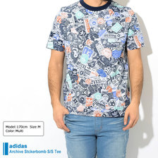 adidas Originals Archive Stckerbomb S/S Tee DV2071画像
