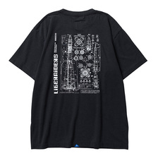 Liberaiders VOSTOK TEE (BLACK)画像