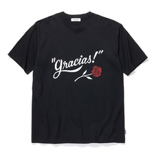RADIALL GRACIAS - CREW NECK T-SHIRT S/S (BLACK)画像