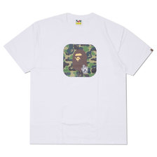 A BATHING APE 19SS BAPE ONLINE ABC TEE WHITE 1F25110045画像