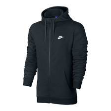 NIKE AS M NSW HOODIE FZ FT CLUB BLACK 804392-010画像