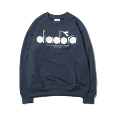 DIADORA SWEAT CREW NECK SHIRTS NAVY DGC9116-68画像