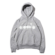 DIADORA SWEAT HOODIE JK GREY DGC9115-94画像