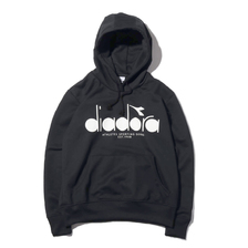 DIADORA SWEAT HOODIE JK BLACK画像