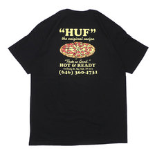 HUF HOT & READY Tee BLACK画像