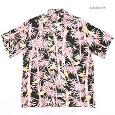 SUN SURF S/S RAYON HAWAIIAN SHIRT "SPARROW'S HIDEOUT BANBOO" SS38039画像