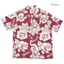 SUN SURF S/S RAYON HAWAIIAN SHIRT "PATTERN OF TROPICAL PLANTS" SS38028画像