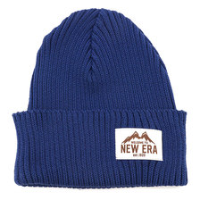 NEW ERA ミリタリーカフニット クールマックス セイラーブルー 11897275画像